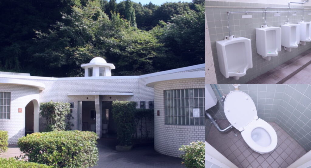 横須賀市観音崎公園の公衆トイレ