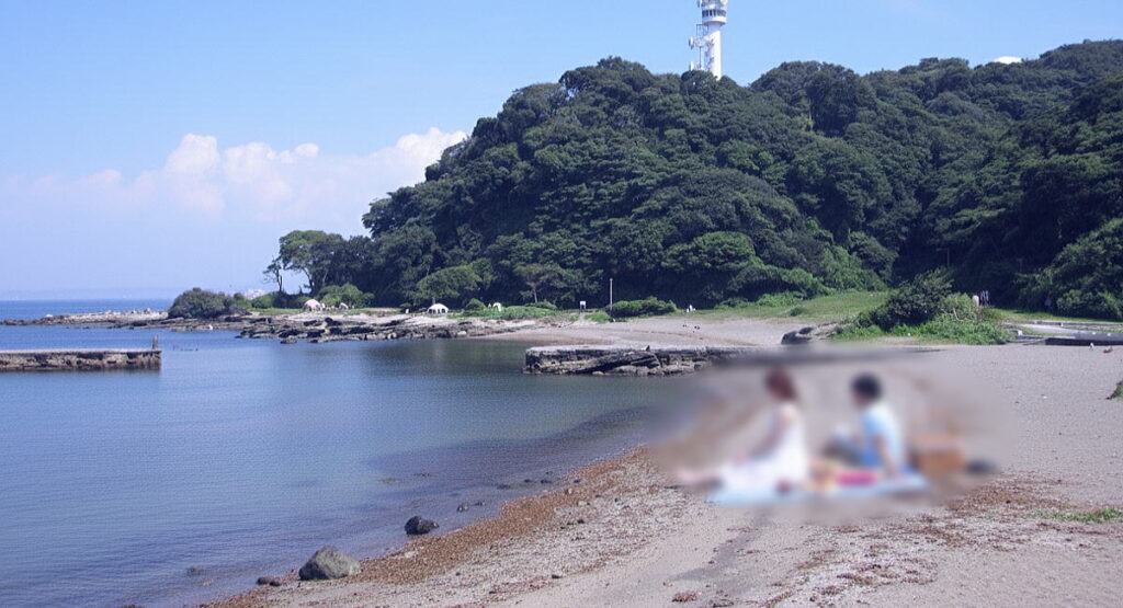 横須賀市観音崎公園の海岸