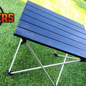 ソロキャンプ用折り畳み式テーブル
