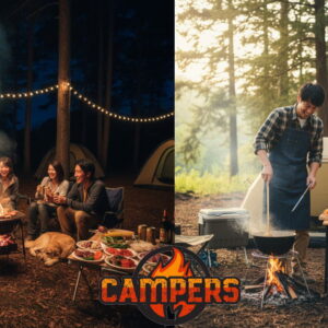 手ぶらでカレー作りとBBQキャンププラン