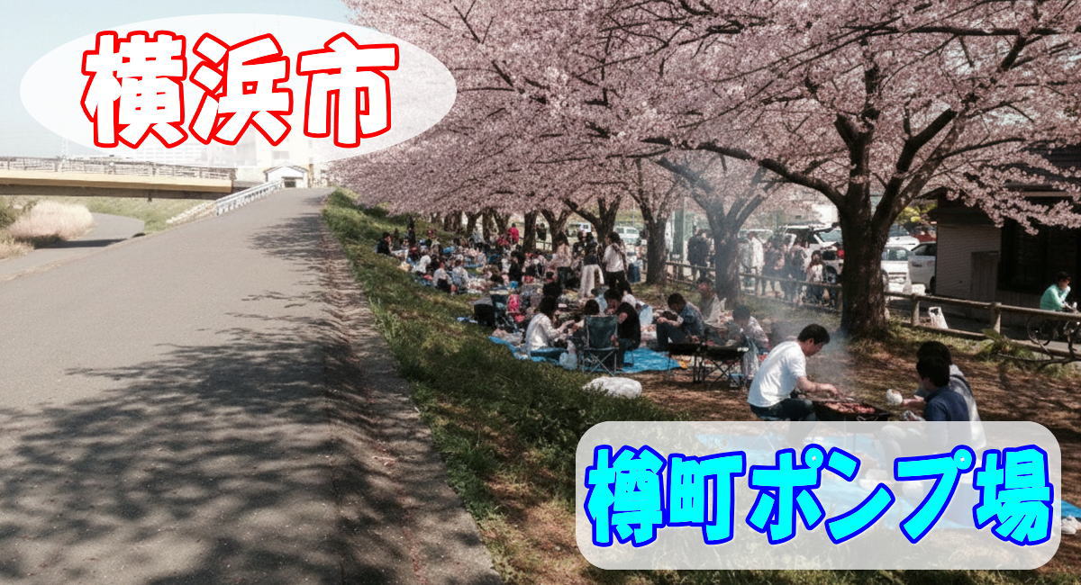 横浜市 港北区・樽町ポンプ場(鶴見川河川敷)