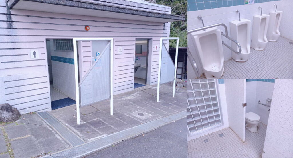 横浜市金沢自然公園にある公衆トイレ