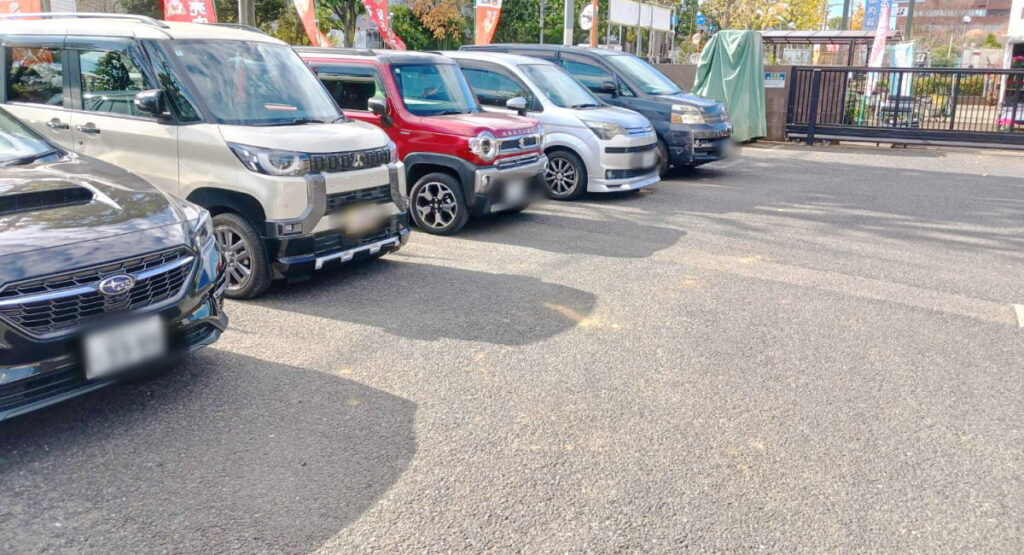 三鷹市農業公園の無料駐車場