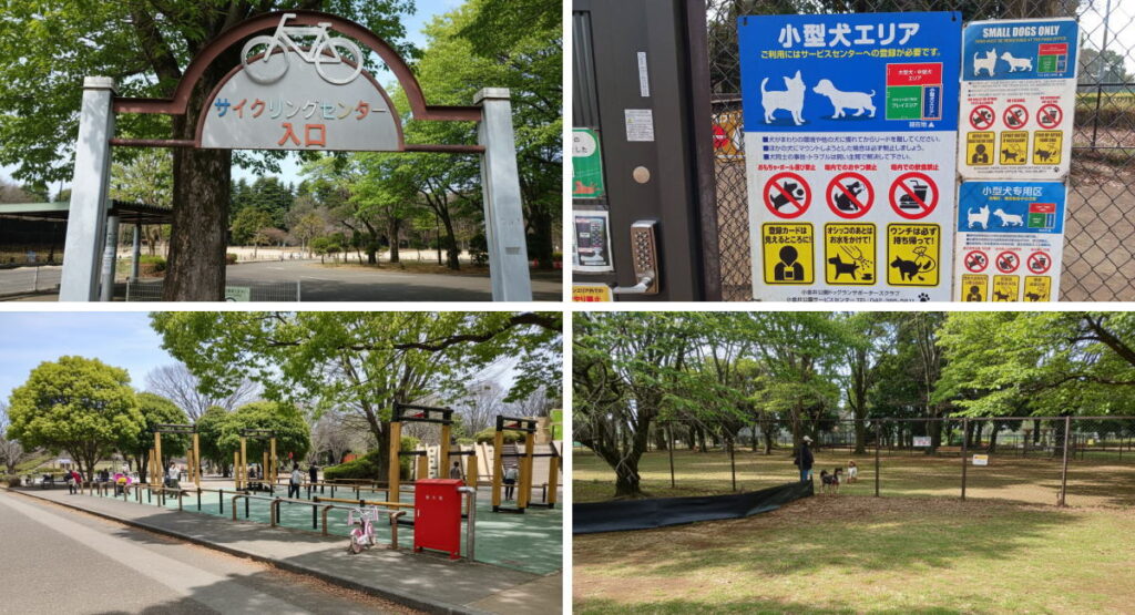 小金井公園にある施設や遊具