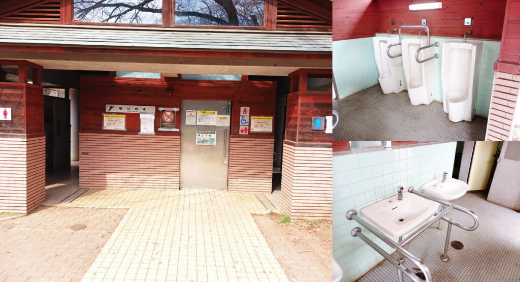 小金井公園の公衆トイレ