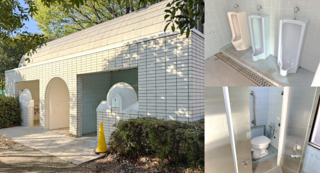 目黒区駒場野公園近隣の公衆トイレ