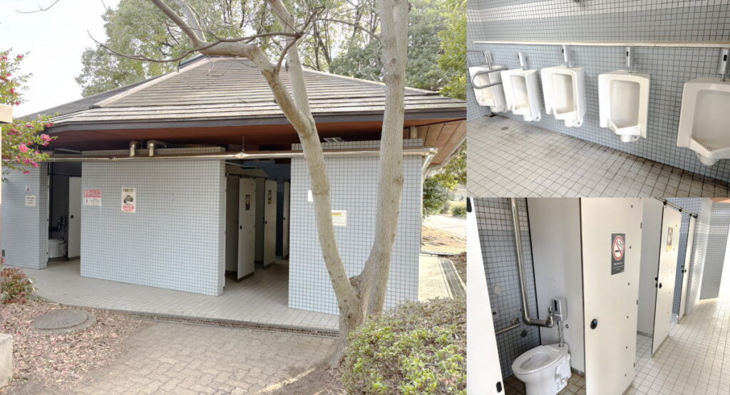 江東区都立木場公園内の公衆トイレ