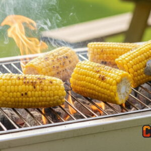 焼きとうもろこし