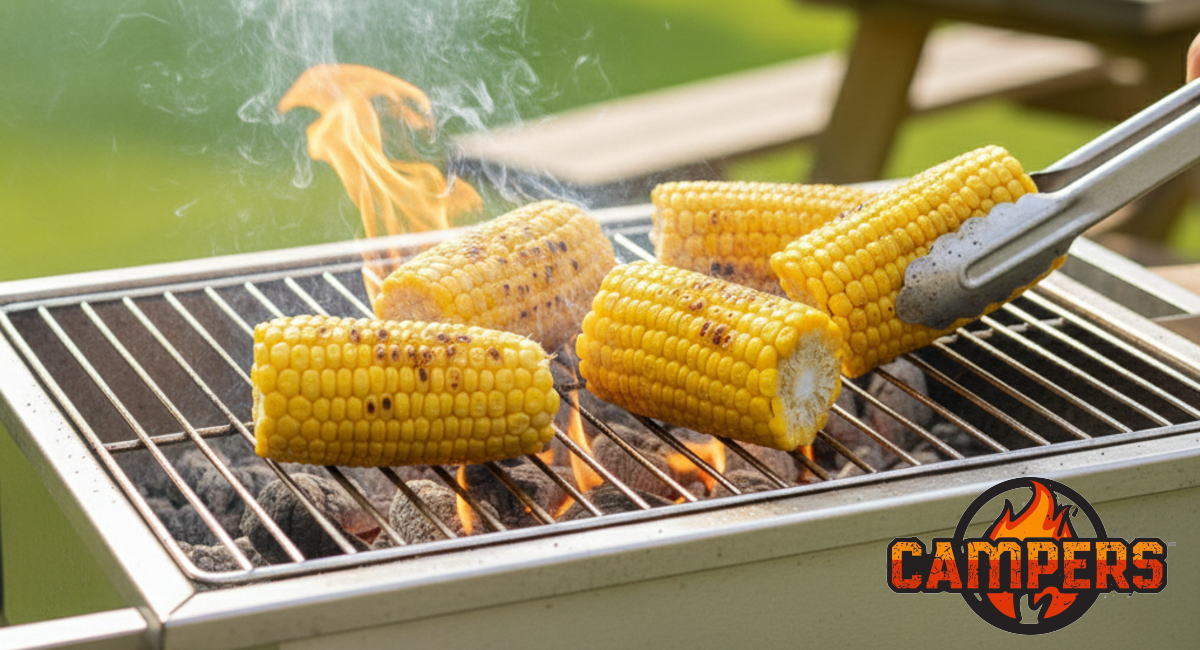 焼きとうもろこし